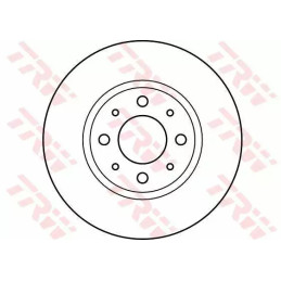 Stabdžių diskas  TRW DF2621