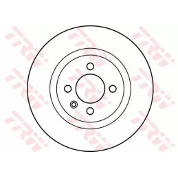 Stabdžių diskas  TRW DF2631
