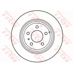 Stabdžių diskas  TRW DF2660