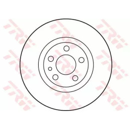 Stabdžių diskas  TRW DF2716