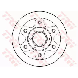 Stabdžių diskas  TRW DF2788S