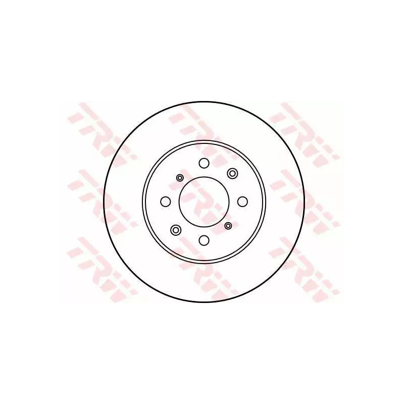 Stabdžių diskas  TRW DF3021