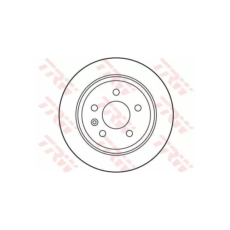 Stabdžių diskas  TRW DF2794