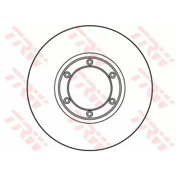 Stabdžių diskas  TRW DF3049