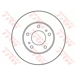 Stabdžių diskas  TRW DF3112
