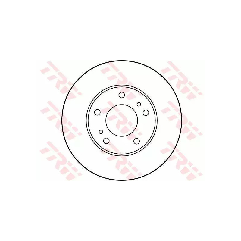 Stabdžių diskas  TRW DF3112
