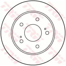 Stabdžių diskas  TRW DF4001