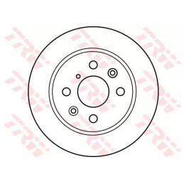 Stabdžių diskas  TRW DF4020