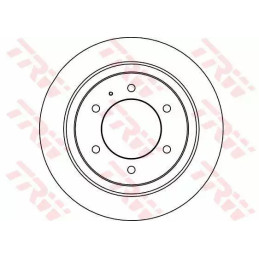 Stabdžių diskas  TRW DF4030