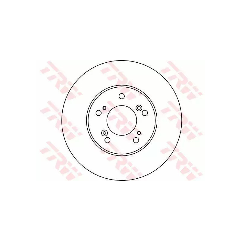 Stabdžių diskas  TRW DF4028