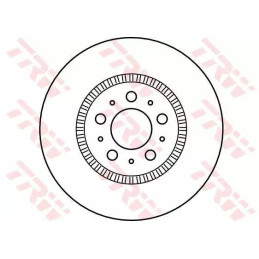 Stabdžių diskas  TRW DF4053S