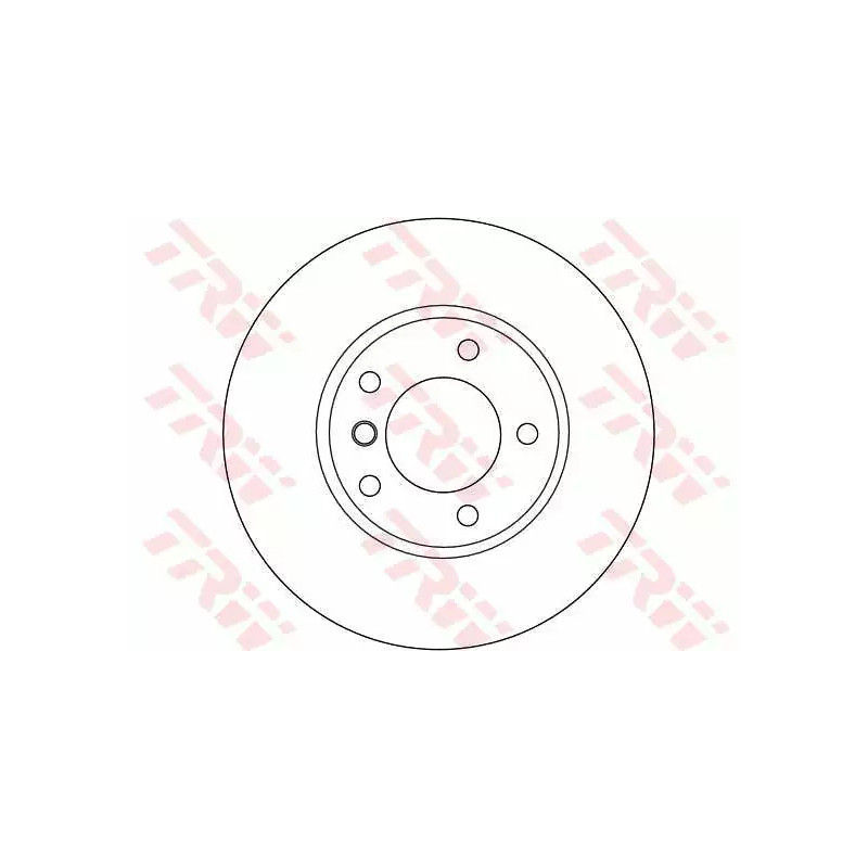 Stabdžių diskas  TRW DF4055