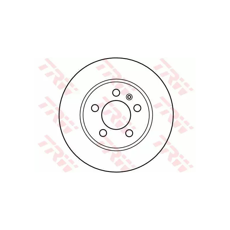 Stabdžių diskas  TRW DF4065