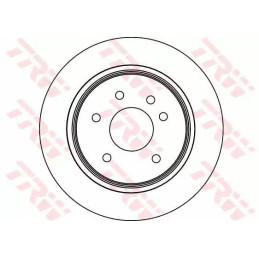 Stabdžių diskas  TRW DF4094