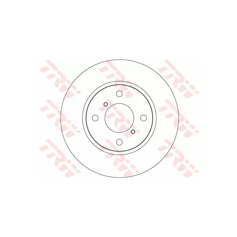 Stabdžių diskas  TRW DF4131