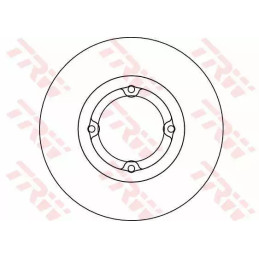 Stabdžių diskas  TRW DF4123