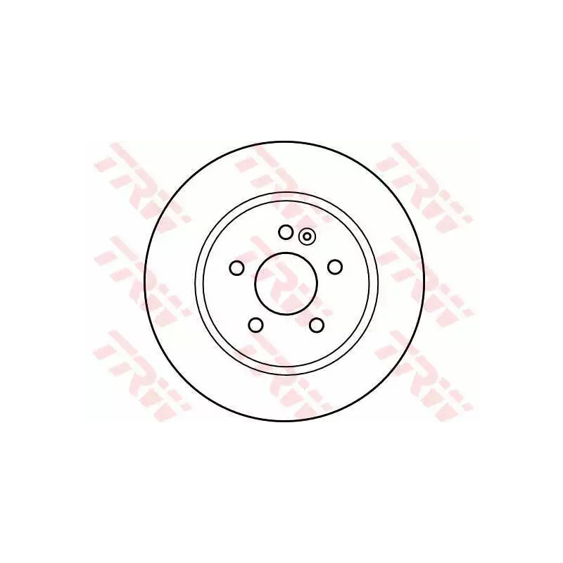 Stabdžių diskas  TRW DF4151