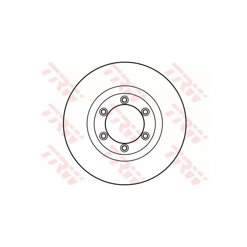 Stabdžių diskas  TRW DF4168