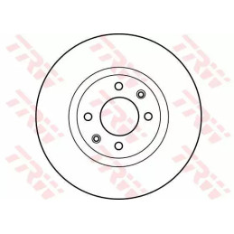 Stabdžių diskas  TRW DF4184