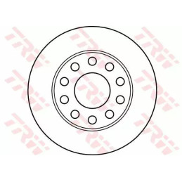Stabdžių diskas  TRW DF4186