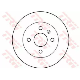 Stabdžių diskas  TRW DF4200