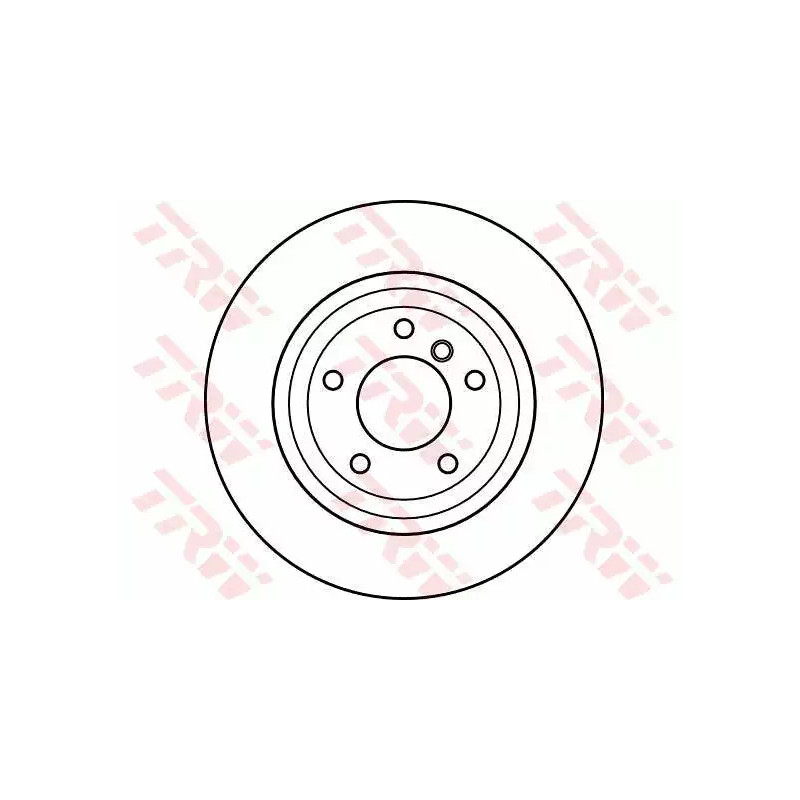 Stabdžių diskas  TRW DF4212