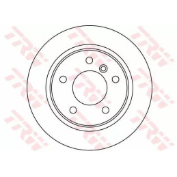 Stabdžių diskas  TRW DF4213
