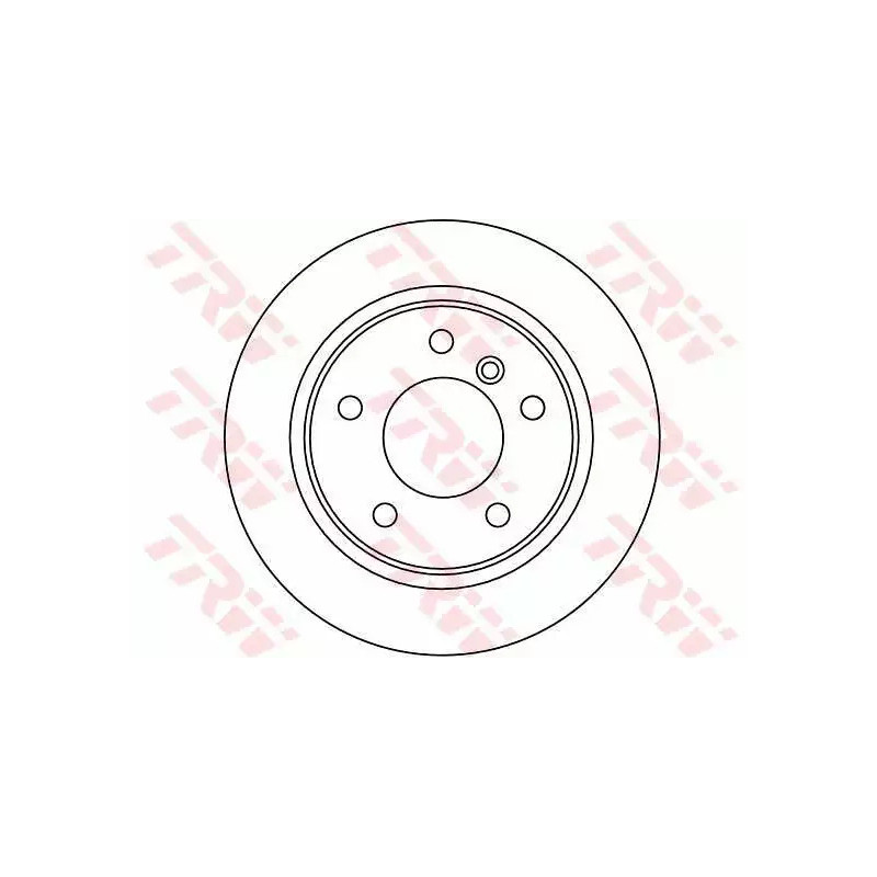 Stabdžių diskas  TRW DF4213