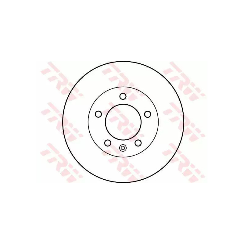 Stabdžių diskas  TRW DF4234