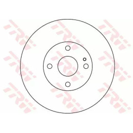 Stabdžių diskas  TRW DF4247