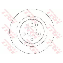 Stabdžių diskas  TRW DF4256