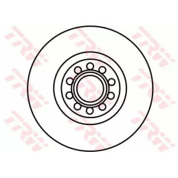 Stabdžių diskas  TRW DF4262S