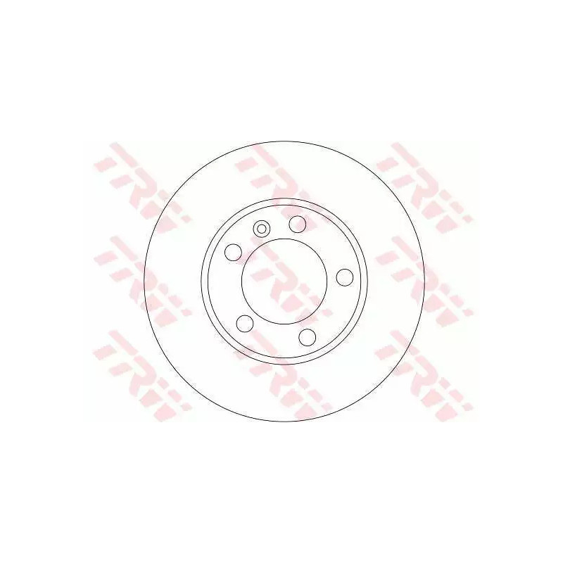 Stabdžių diskas  TRW DF4249S