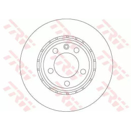 Stabdžių diskas  TRW DF4275S