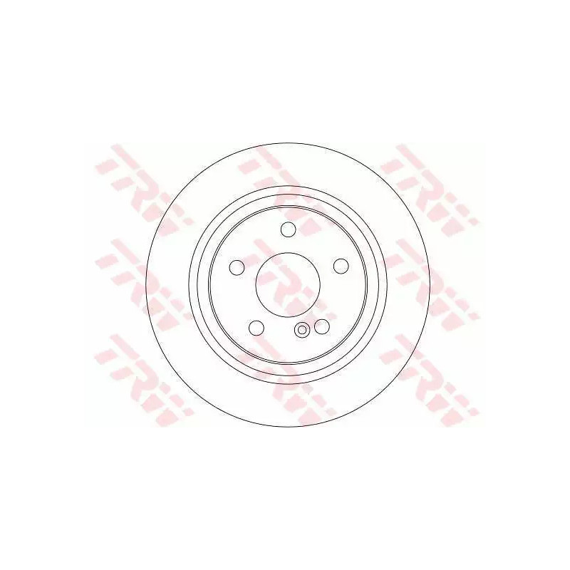 Stabdžių diskas  TRW DF4271