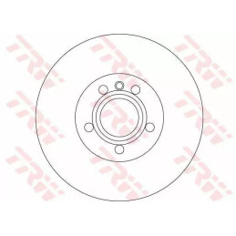 Stabdžių diskas  TRW DF4323