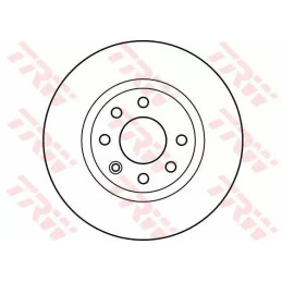 Stabdžių diskas  TRW DF4300