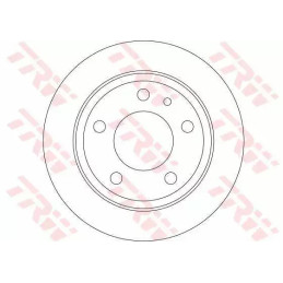 Stabdžių diskas  TRW DF4333