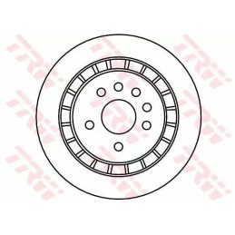 Stabdžių diskas  TRW DF4337