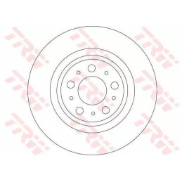 Stabdžių diskas  TRW DF4338