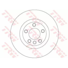 Stabdžių diskas  TRW DF4360