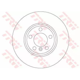 Stabdžių diskas  TRW DF4361