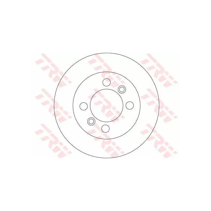 Stabdžių diskas  TRW DF4365