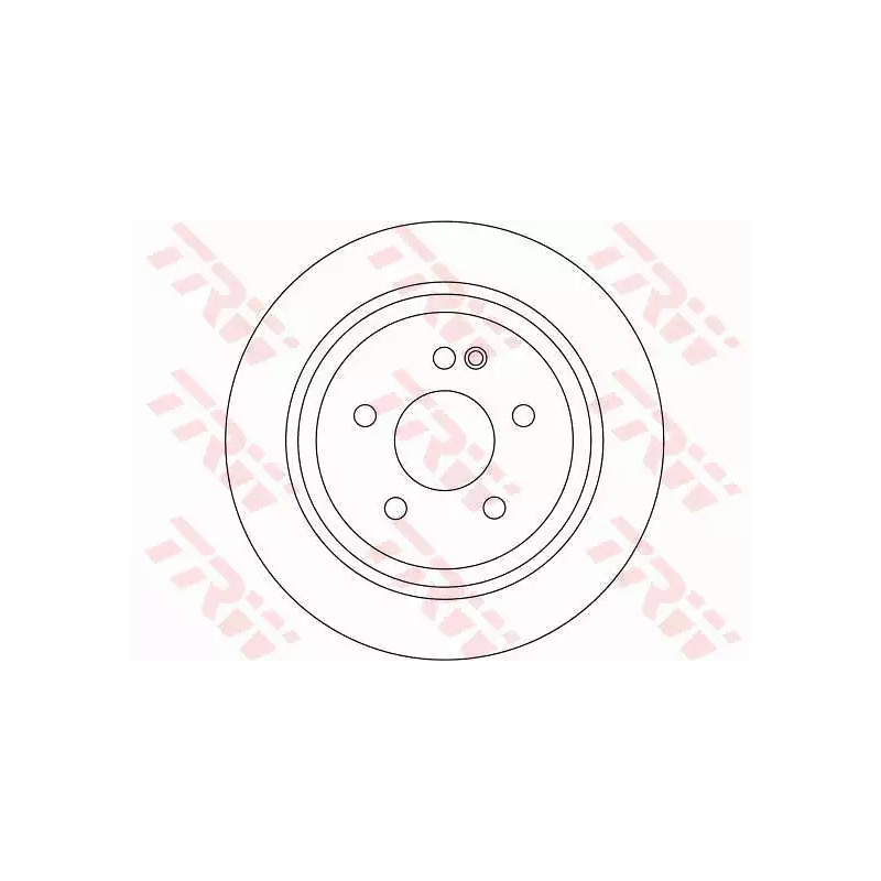 Stabdžių diskas  TRW DF4356