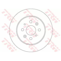 Stabdžių diskas  TRW DF4402