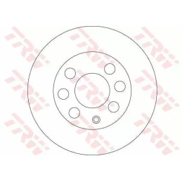 Stabdžių diskas  TRW DF4439