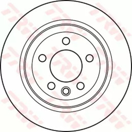 Stabdžių diskas  TRW DF4718S