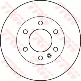 Stabdžių diskas  TRW DF4822S