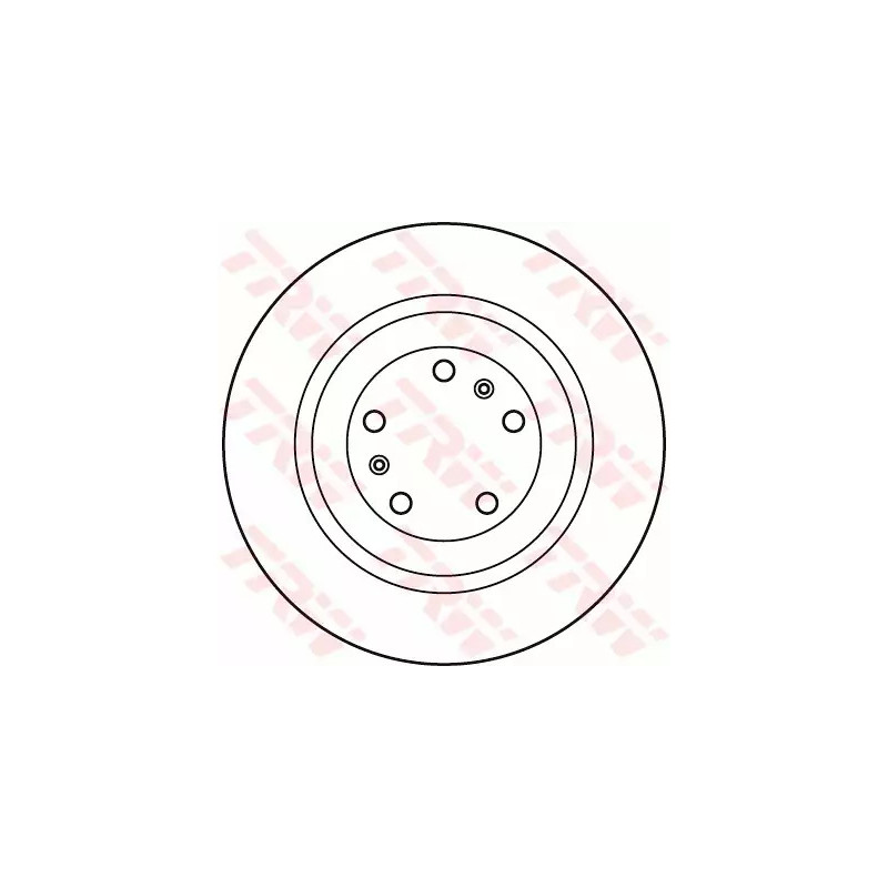 Stabdžių diskas  TRW DF4902S