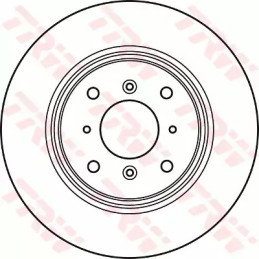 Stabdžių diskas  TRW DF4908